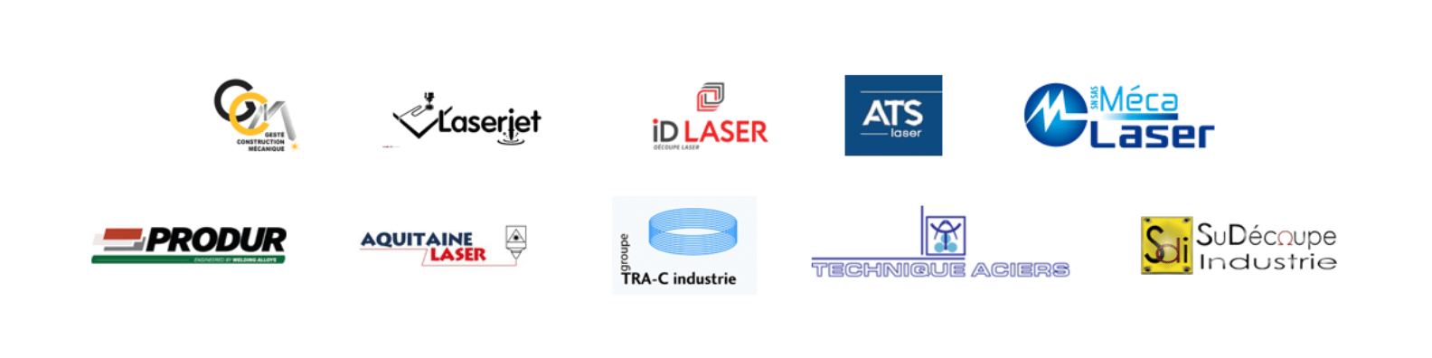 Bannière logos clients Clipper site